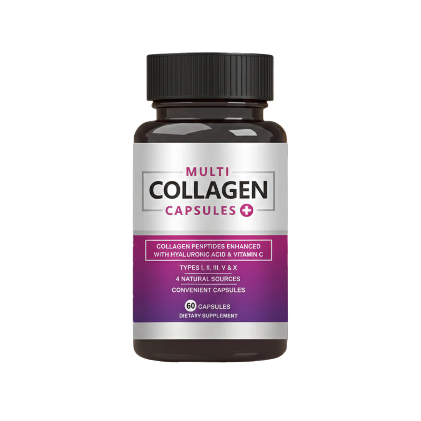Multi Colágeno™ – Piel Radiante, Cabello y Uñas Fuertes - 60 Cápsulas