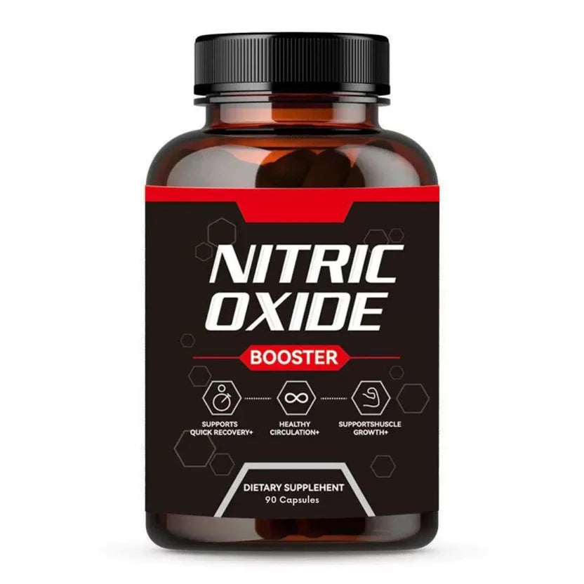 Nitric Oxide Booster para Hombres – Más Energía, Mejor Circulación y Máxima Potencia - 60 capsulas