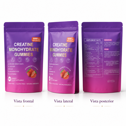 Gomitas de creatina para mujeres – 120 unidades - vista 2