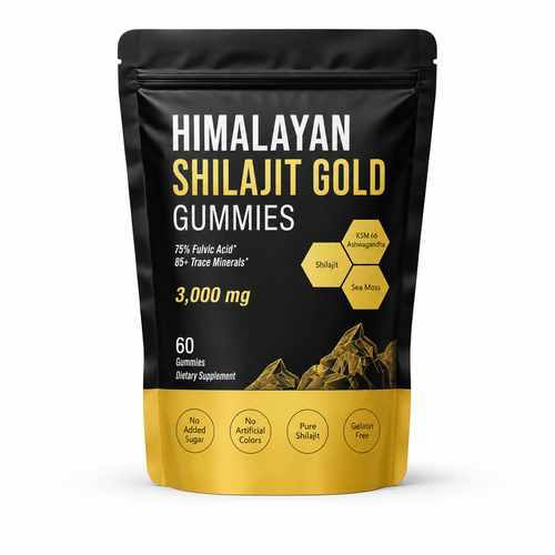Shilajit Gold 3000 mg con ashwagandha – 60 gomitas - vista 1